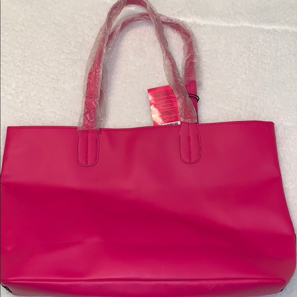 Juicy Couture Pink and Black Glitter tote - Picture 4 of 4